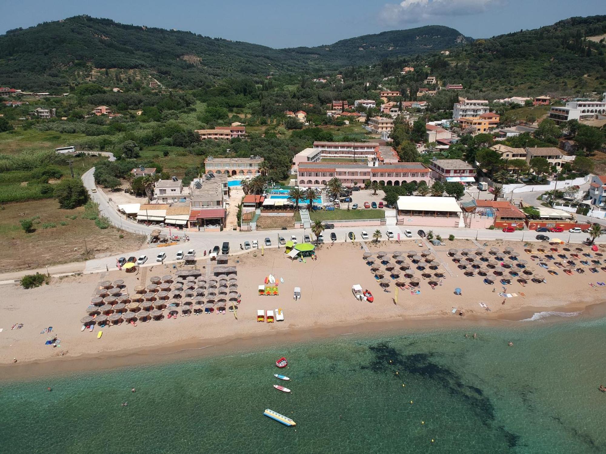 Alkyon Beach Hotel Agios Georgios Pagon Buitenkant foto