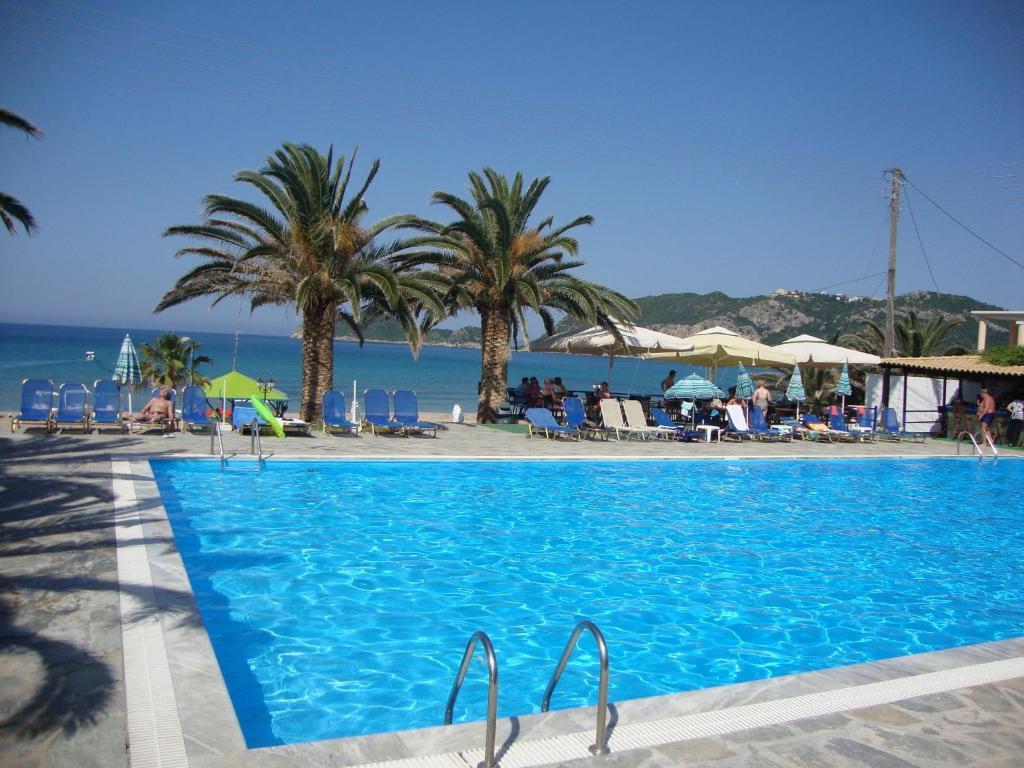 Alkyon Beach Hotel Agios Georgios Pagon Buitenkant foto