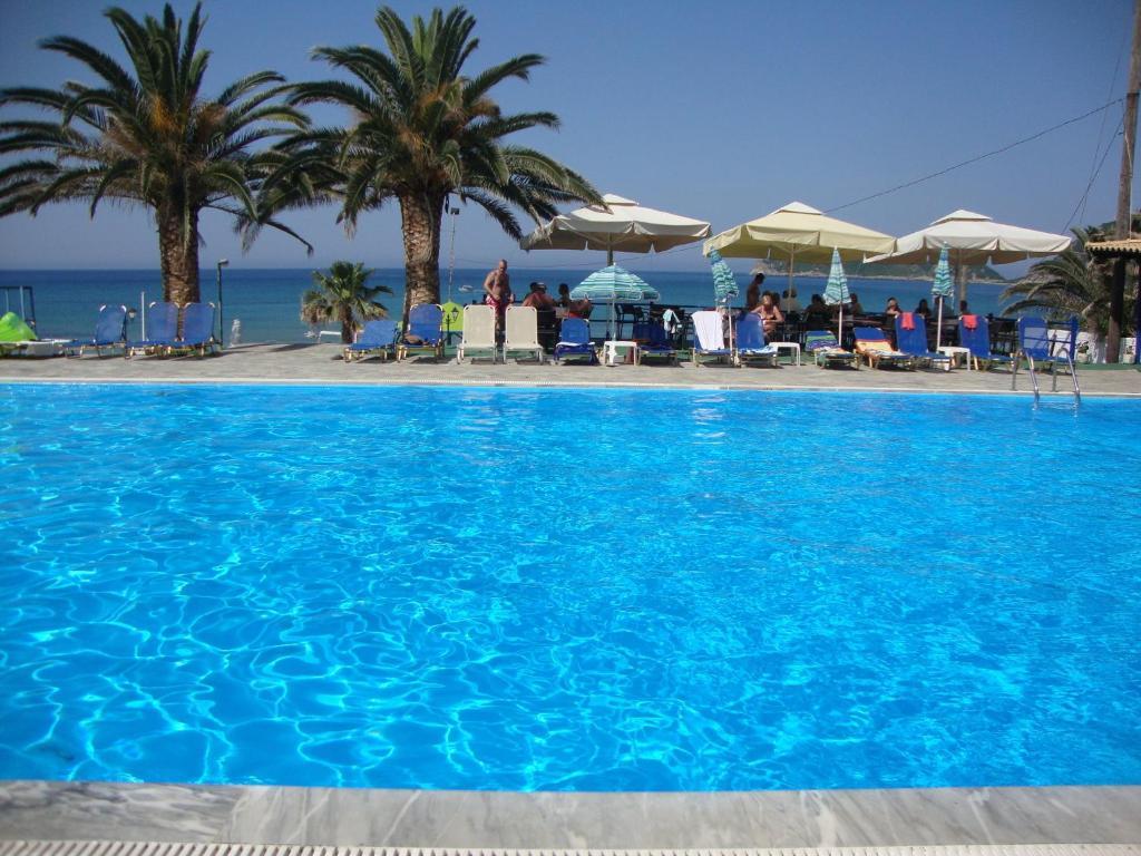 Alkyon Beach Hotel Agios Georgios Pagon Buitenkant foto