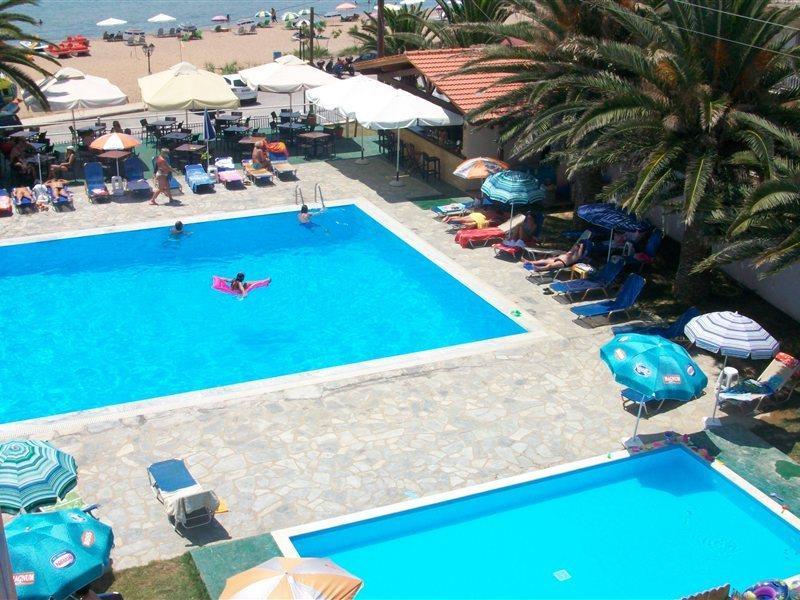 Alkyon Beach Hotel Agios Georgios Pagon Buitenkant foto