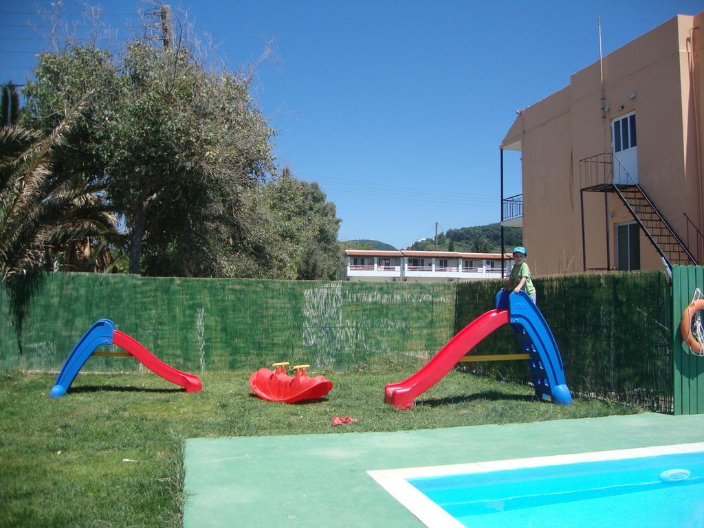 Alkyon Beach Hotel Agios Georgios Pagon Buitenkant foto